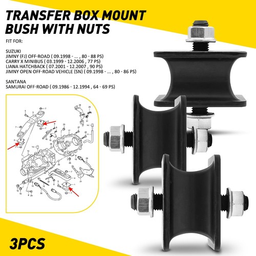 Transfer box bracket - 3x,